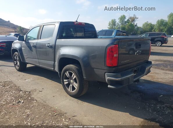 1GCGSCE35G1257947 2016 CHEVROLET COLORADO Gray Հետևի ձախ