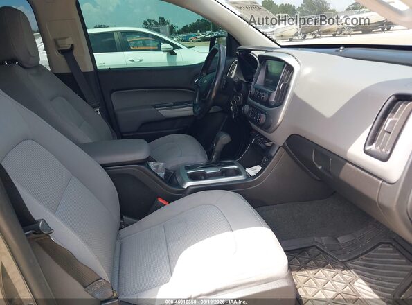 1GCGSCE36G1105983 2016 CHEVROLET COLORADO Gray Widok wnętrza z przodu