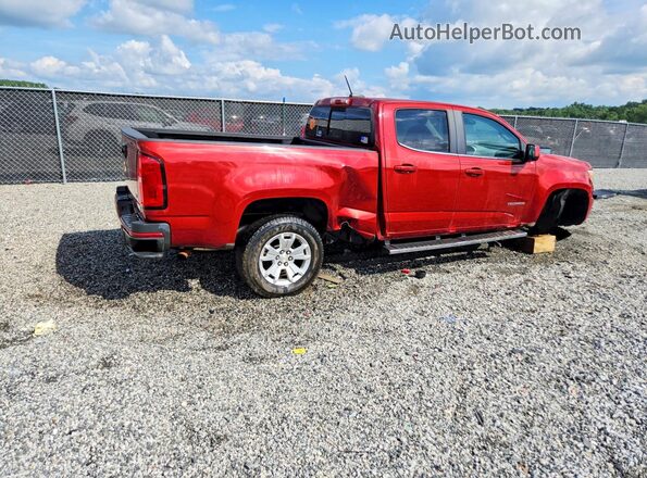 1GCGSCE36G1323924 2016 CHEVROLET COLORADO Red Trasero derecho