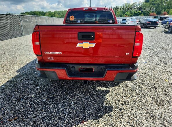 1GCGSCE36G1323924 2016 CHEVROLET COLORADO Red Vista trasera