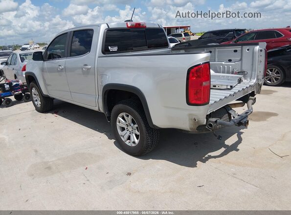 1GCGSCE38G1304257 2016 CHEVROLET COLORADO Silver Задня ліва чверть