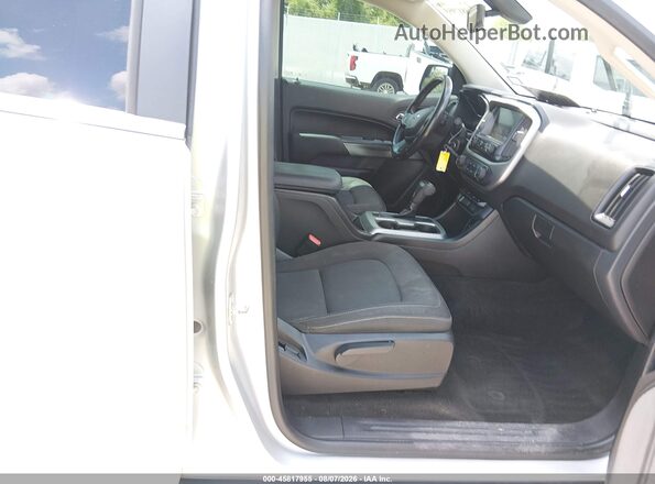 1GCGSCE38G1304257 2016 CHEVROLET COLORADO Silver Вид салону спереду