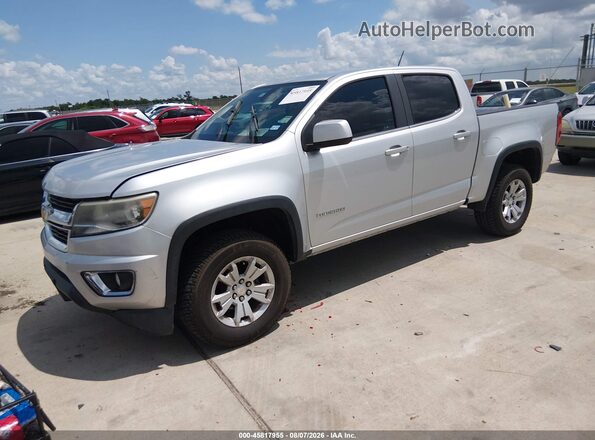 1GCGSCE38G1304257 2016 CHEVROLET COLORADO Silver Передня ліва чверть