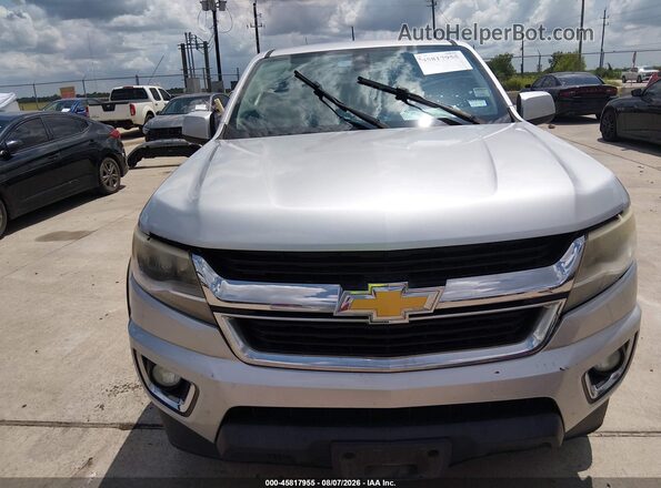 1GCGSCE38G1304257 2016 CHEVROLET COLORADO Silver Вид щитка приладів