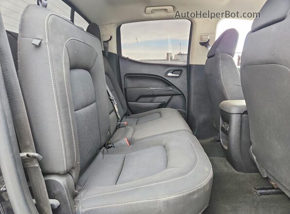 1GCGSCE3XG1359728 2016 CHEVROLET COLORADO Black Vista de los asientos traseros