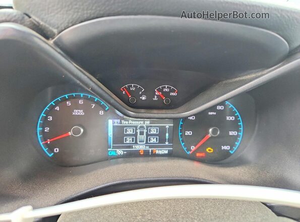 1GCGSCE3XG1359728 2016 CHEVROLET COLORADO Black Vista del cuadro de instrumentos