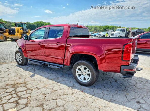 1GCGSCEA0L1168361 2020 CHEVROLET COLORADO Burgundy Задня ліва чверть