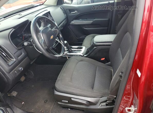 1GCGSCEA0L1168361 2020 CHEVROLET COLORADO Burgundy Вид салону спереду