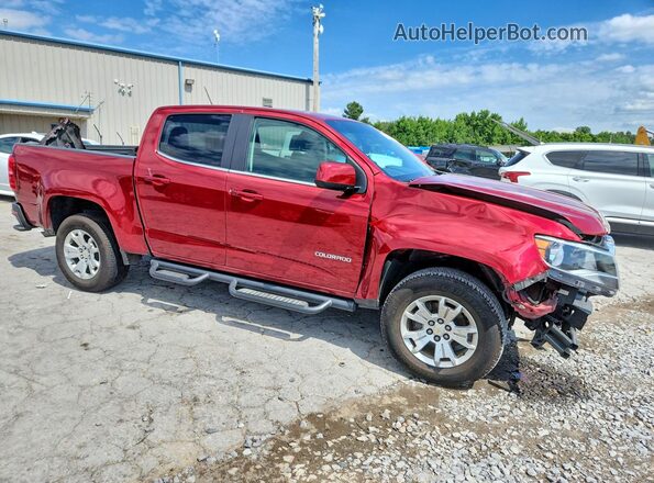 1GCGSCEA0L1168361 2020 CHEVROLET COLORADO Burgundy Передня права чверть