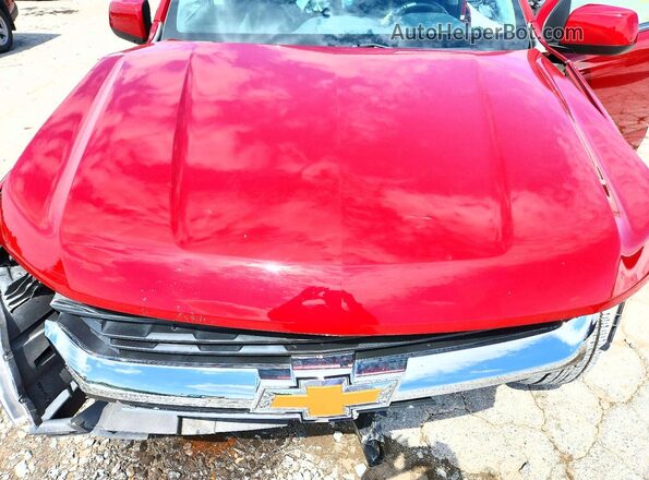 1GCGSCEA0L1168361 2020 CHEVROLET COLORADO Burgundy Вид задньої частини салону