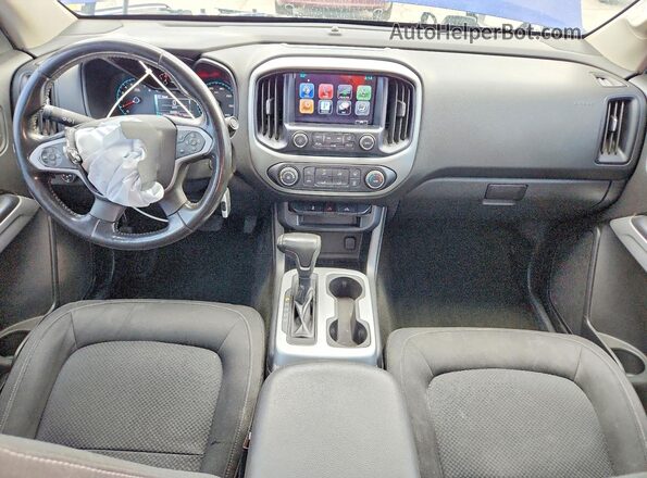 1GCGSCEA2G1379731 2016 CHEVROLET COLORADO Blue Widok deski rozdzielczej