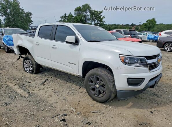 1GCGSCEA3K1245755 2019 CHEVROLET COLORADO Белый Передняя правая четверть