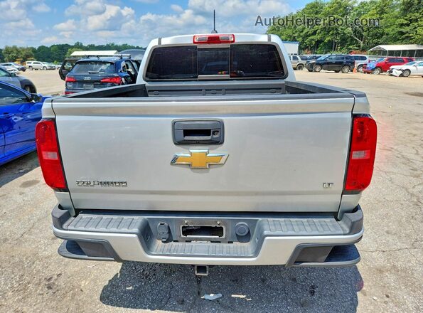 1GCGSCEA4G1347556 2016 CHEVROLET COLORADO Silver Вид ззаду