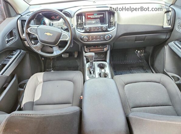 1GCGSCEA4G1347556 2016 CHEVROLET COLORADO Silver Вид панелі приладів