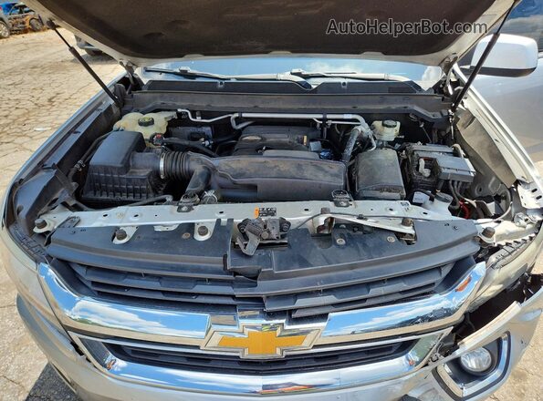 1GCGSCEA4G1347556 2016 CHEVROLET COLORADO Silver Вид задньої частини салону