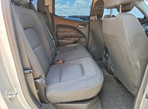 1GCGSCEA4G1347556 2016 CHEVROLET COLORADO Silver Вид задніх сидінь