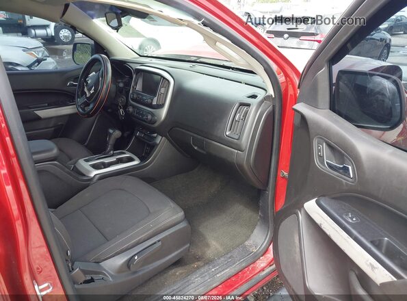 1GCGSCEA5G1390724 2016 CHEVROLET COLORADO Red წინა სალონის ხედი