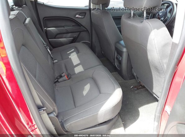 1GCGSCEA5G1390724 2016 CHEVROLET COLORADO Red VIN კოდის სტიკერის ხედი