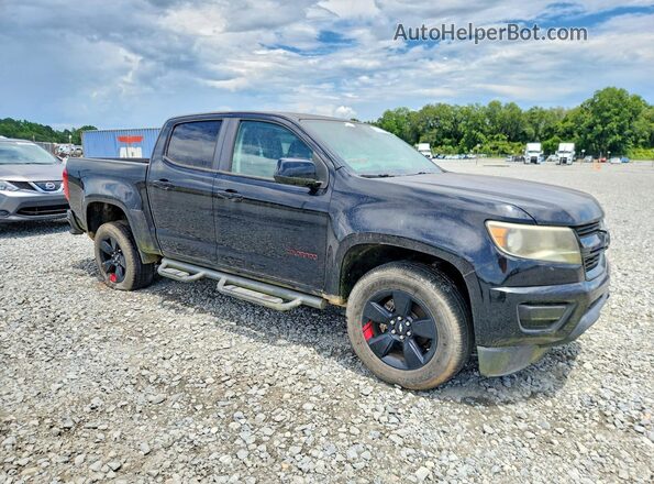 1GCGSCEA5J1117399 2018 CHEVROLET COLORADO Черный Передняя правая четверть