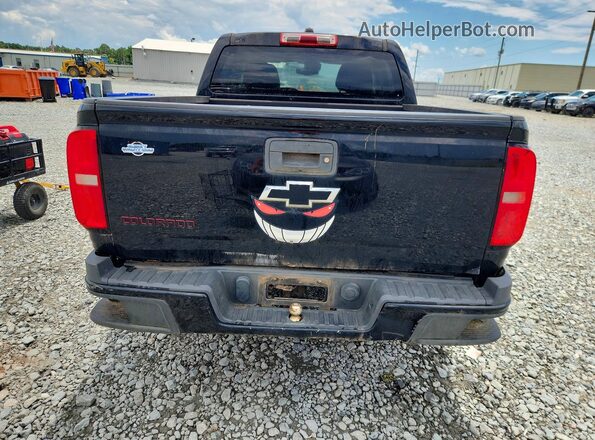 1GCGSCEA5J1117399 2018 CHEVROLET COLORADO Черный Вид сзади