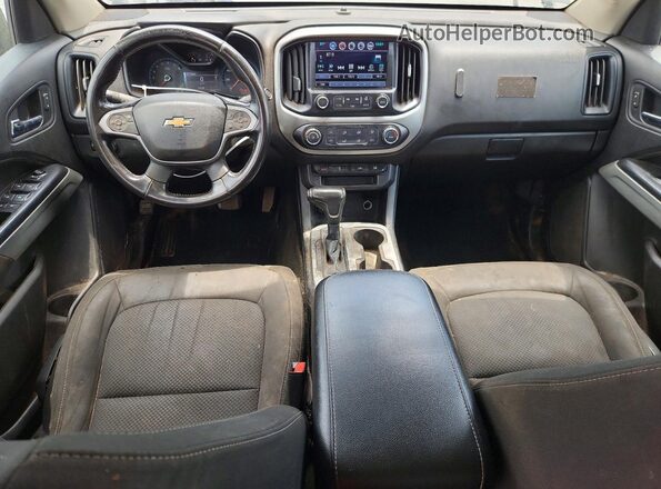 1GCGSCEA5J1117399 2018 CHEVROLET COLORADO Черный Вид панели приборов