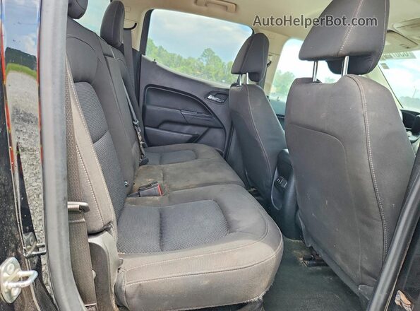 1GCGSCEA5J1117399 2018 CHEVROLET COLORADO Черный Вид задних сидений