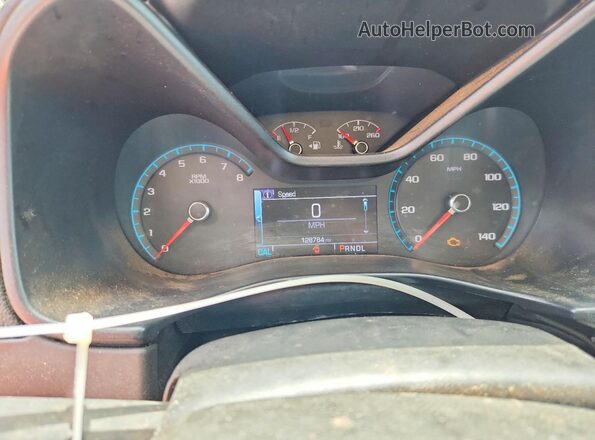 1GCGSCEA5J1117399 2018 CHEVROLET COLORADO Черный Вид щитка приборов