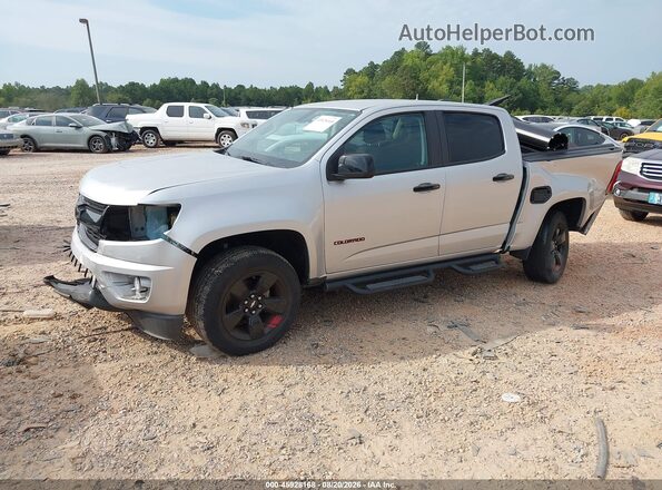 1GCGSCEA6L1170907 2020 CHEVROLET COLORADO Silver Առջևի ձախ երեք քառորդ տեսարան