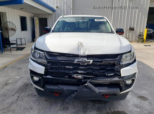 1GCGSCEA6M1290076 2021 CHEVROLET COLORADO White Vista frontal