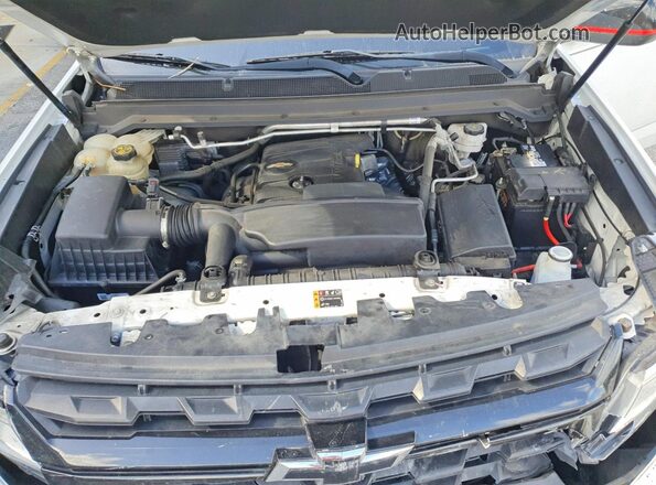 1GCGSCEA6M1290076 2021 CHEVROLET COLORADO White Vista interior trasera
