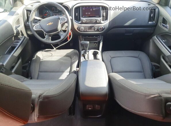 1GCGSCEA6M1290076 2021 CHEVROLET COLORADO White Vista del salpicadero