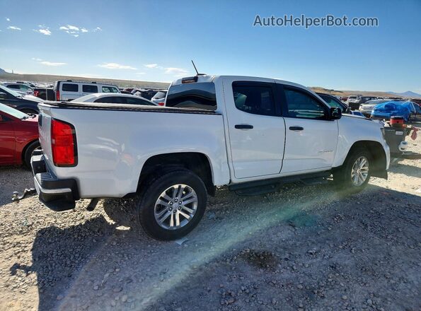 1GCGSCEA9M1143752 2021 CHEVROLET COLORADO Белый Задняя правая четверть
