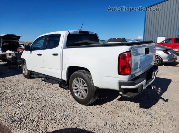 1GCGSCEA9M1143752 2021 CHEVROLET COLORADO Белый Задняя левая четверть