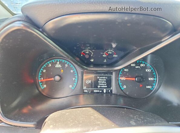 1GCGSCEA9M1143752 2021 CHEVROLET COLORADO Белый Вид щитка приборов