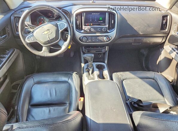 1GCGSCEA9M1143752 2021 CHEVROLET COLORADO Белый Вид панели приборов