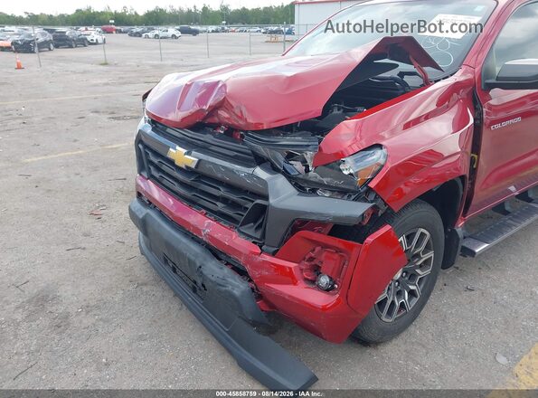 1GCGSCEC5P1140949 2023 CHEVROLET COLORADO Красный Вид спереди
