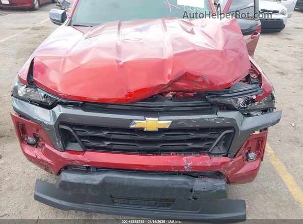 1GCGSCEC5P1140949 2023 CHEVROLET COLORADO Красный Вид сзади