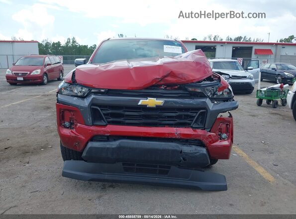 1GCGSCEC5P1140949 2023 CHEVROLET COLORADO Красный Вид щитка приборов