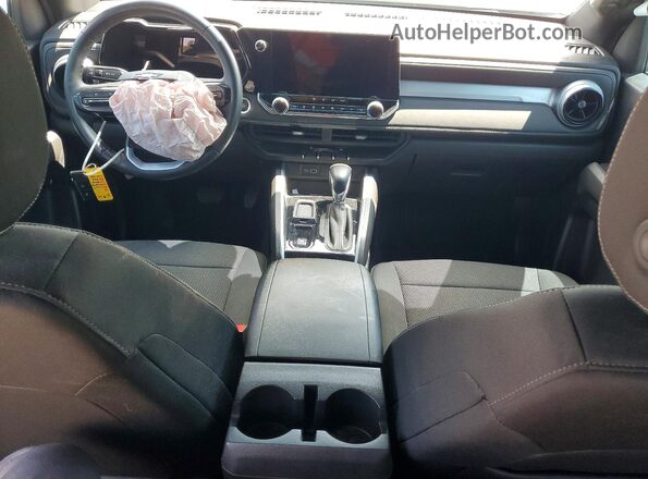 1GCGSCEC5R1115178 2024 CHEVROLET COLORADO Black Вид панелі приладів