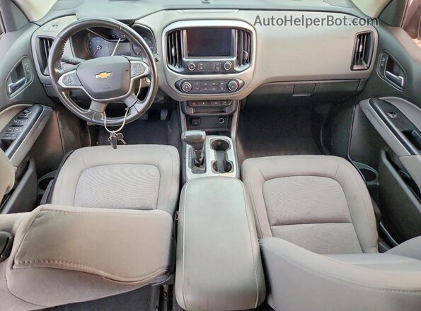 1GCGSCEN0K1118786 2019 CHEVROLET COLORADO Синий Вид панели приборов