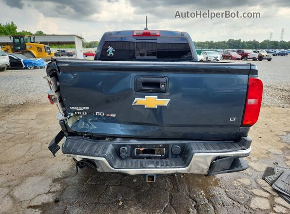 1GCGSCEN0K1118786 2019 CHEVROLET COLORADO Синий Вид сзади