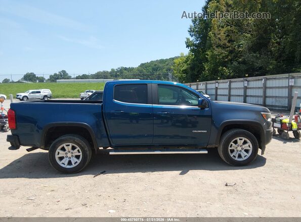1GCGSCEN0K1284497 2019 CHEVROLET COLORADO Blue Սալոնի հետևի տեսք