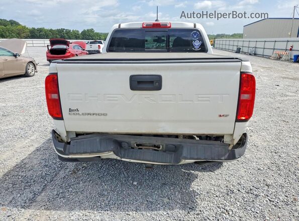 1GCGSCEN0M1298533 2021 CHEVROLET COLORADO White უკანა ხედი