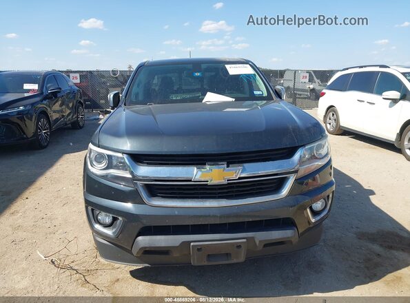 1GCGSCEN1J1177134 2018 CHEVROLET COLORADO Black Вид щитка приладів