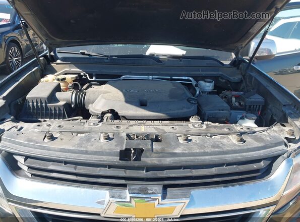 1GCGSCEN1J1177134 2018 CHEVROLET COLORADO Black Вид ззаду