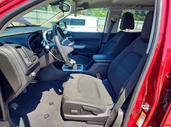 1GCGSCEN1L1107877 2020 CHEVROLET COLORADO Red Вид салону спереду