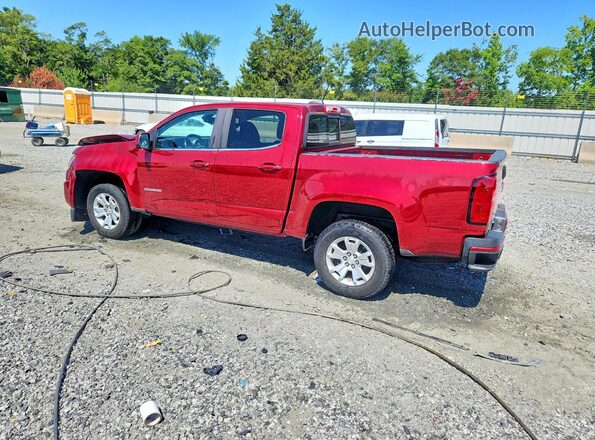 1GCGSCEN1L1107877 2020 CHEVROLET COLORADO Red Задня ліва чверть
