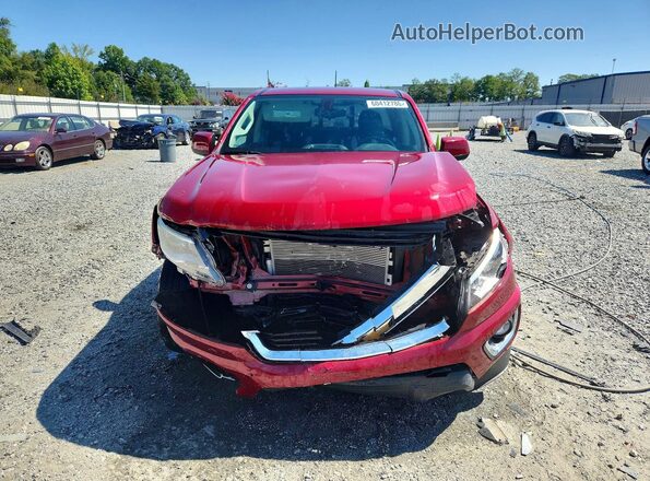 1GCGSCEN1L1107877 2020 CHEVROLET COLORADO Red Вид спереду