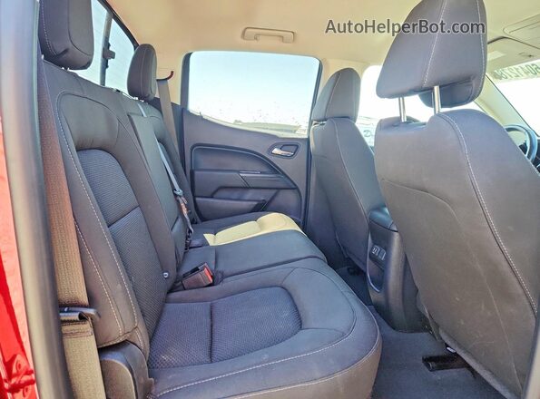 1GCGSCEN1L1107877 2020 CHEVROLET COLORADO Red Вид задніх сидінь
