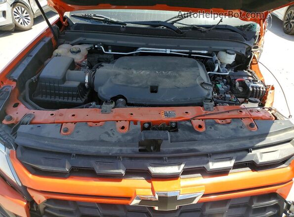 1GCGSCEN1M1262723 2021 CHEVROLET COLORADO Оранжевый Вид задней части салона